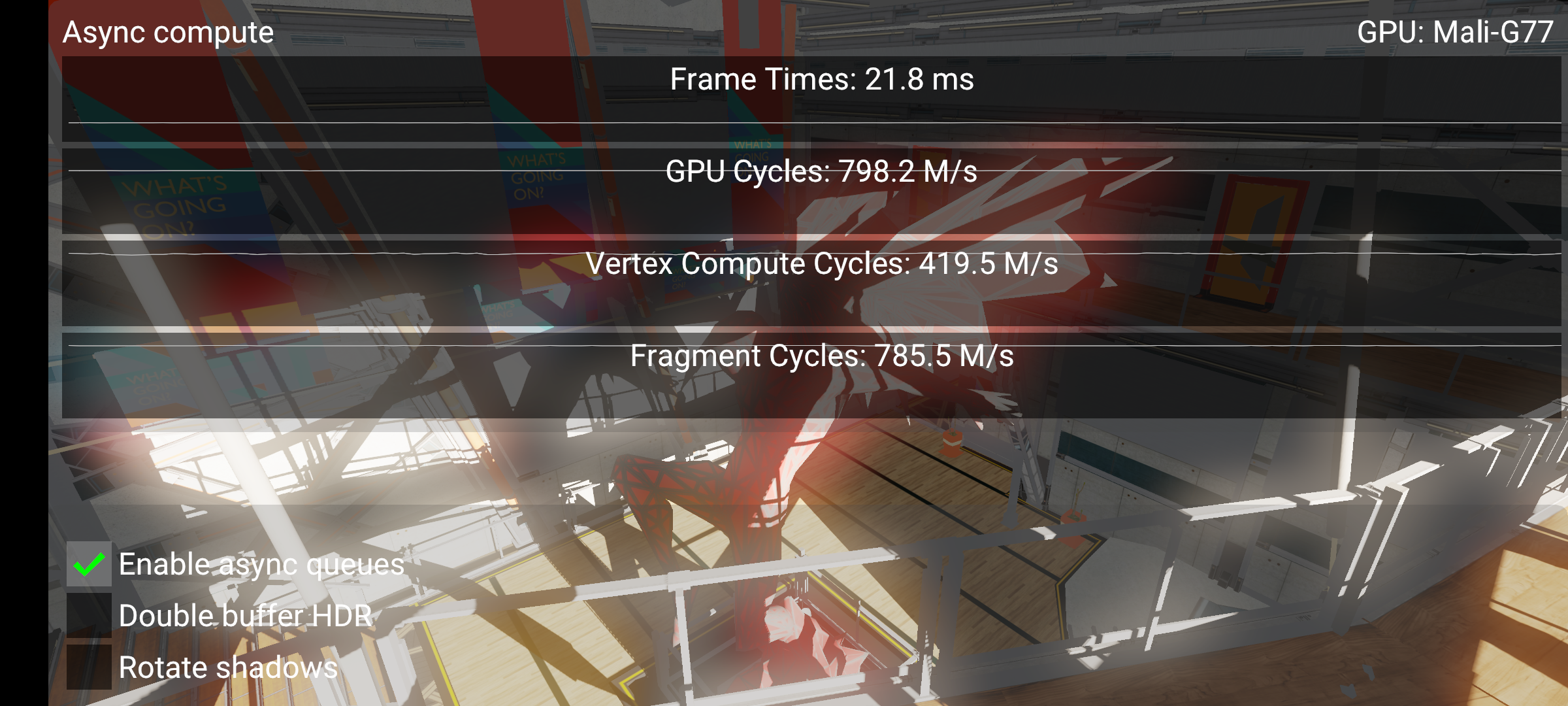 With async queue